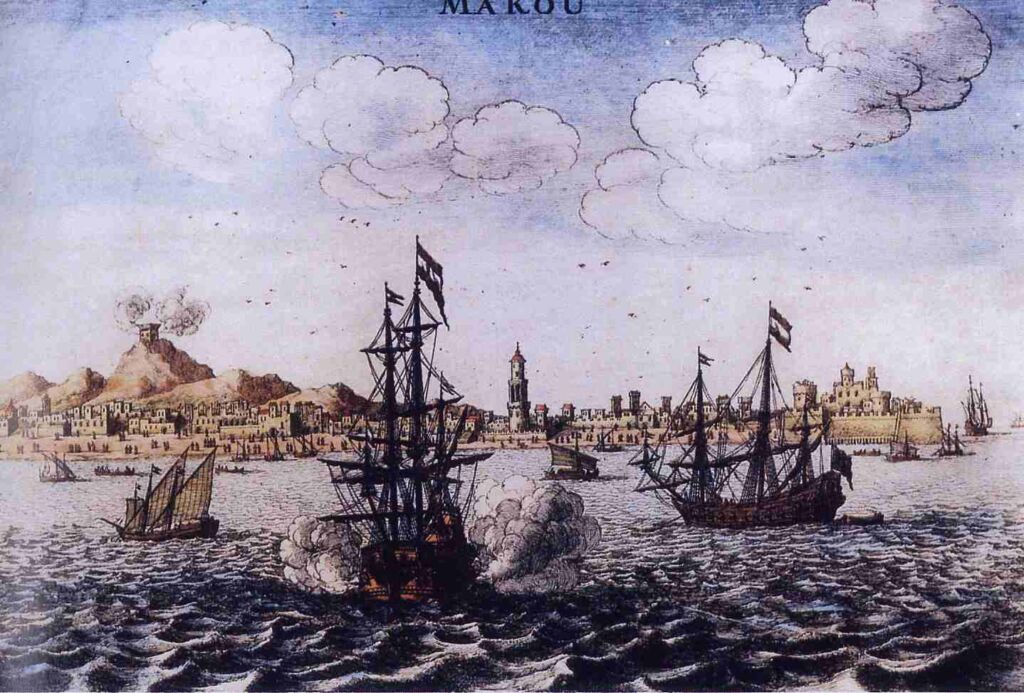 image circa 1606-1607 boats in macau