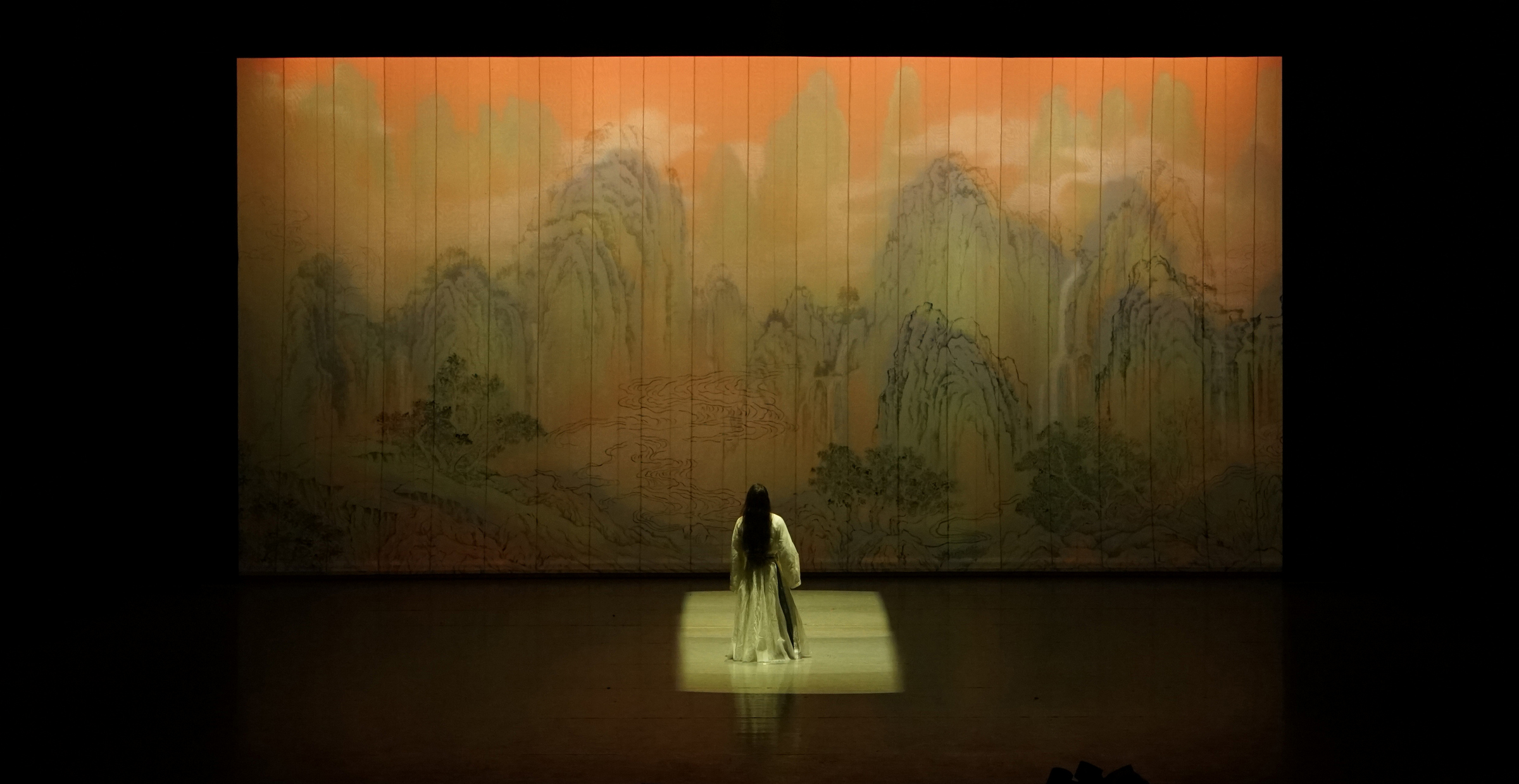 RenDongsheng Scenography Exhibition Dance Li Bai
