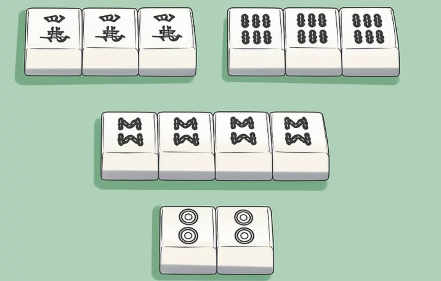 Winning hand of mahjong wikipedia credits