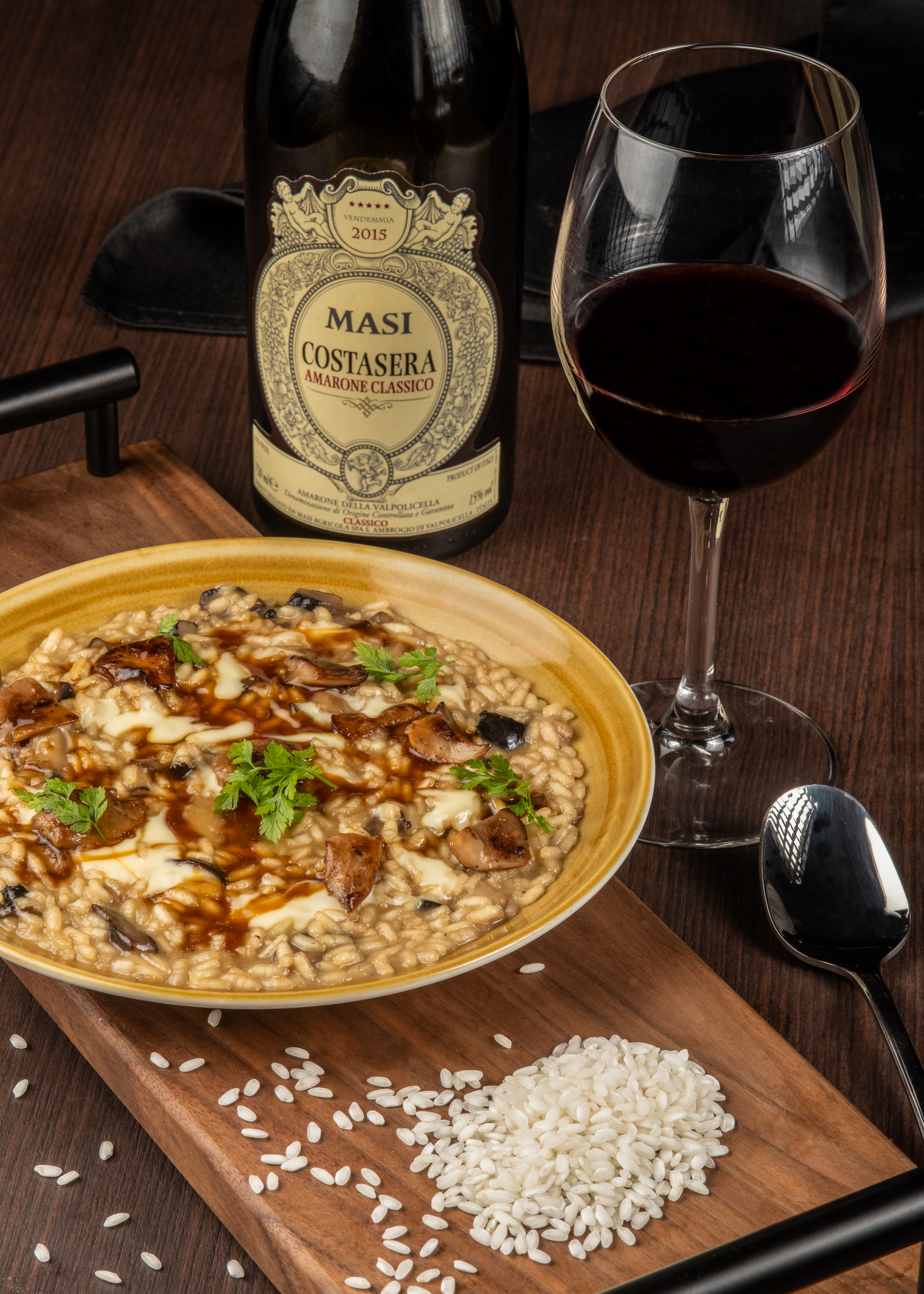 Wine and Dine at Grand Lisboa Palace Mushroon Risotto