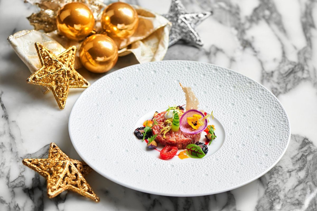 Galaxy Macau Christmas Dish at The Ritz-Carlton Cafe