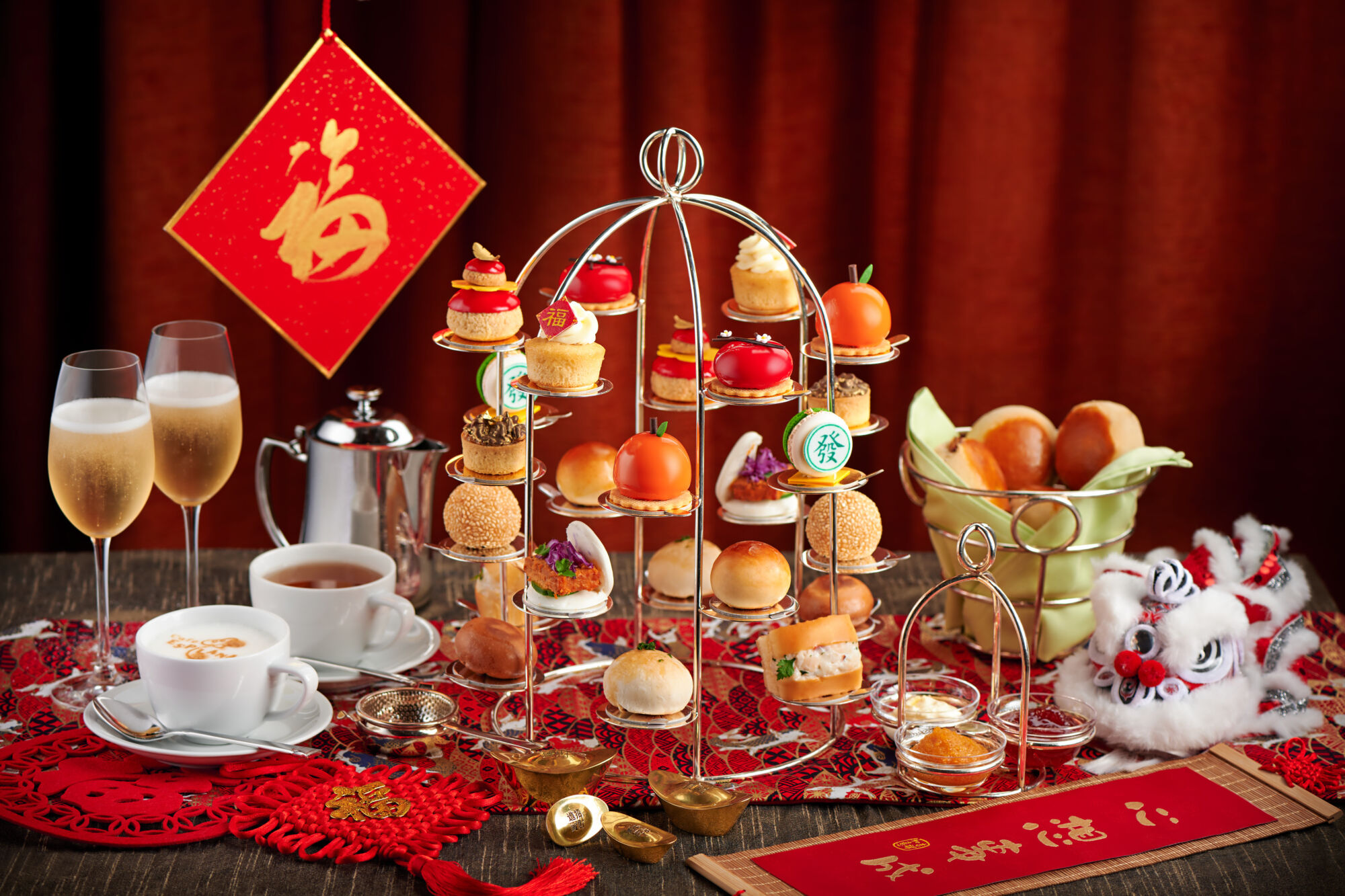 Cafe Esplanada Chinese New Year Afternoon Tea Set