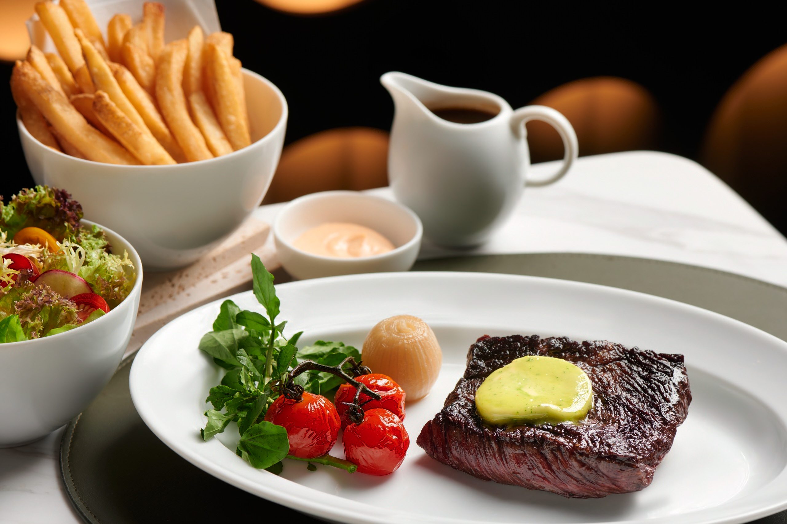 Hanger Steak Fountain Cafe Grand Hyatt Macau