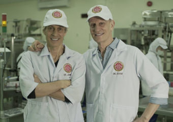 Mount Mayon Premium Pili Nuts founders Dr James Costello and Dr Steve Costello