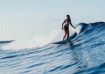 Isabel Bengzon surfing Siargao Macau Lifestyle