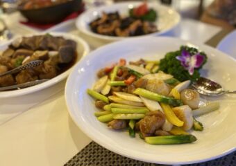 1826 restaurante macau stir fry scallops pork